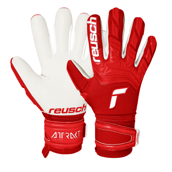 Reusch Attrakt Freegel Silver 5170235 3002 weiss rot 1
